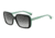 Armani EA4007 Progressive Prescription Sunglasses EA4007-50458G-54 - Lens Diameter 54 mm, Frame Color Black/opal Aqua Green