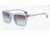 Armani EA4017F Sunglasses 51278G-53 - Opal Green/brown Frame, Gray Gradient Lenses
