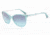 Armani EA4025 Sunglasses 52044S-55 - Opal Green Frame, Light Blue Gradient Lenses