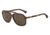 Armani EA4036 Sunglasses 527173-58 - Top Bordeaux/Matte Havana Frame, Brown Lenses