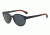 Armani EA4045 Sunglasses 512287-51 - Matte Blue Frame, Grey Lenses