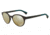 Armani EA4045 Sunglasses 53425A-51 - Matte Brown Frame, Light Brown Mirror Gold Lenses