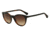 Armani EA4061 Sunglasses 504913-49 - Black On Havana Frame, Brown Gradient Lenses