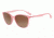 Armani EA4073 Sunglasses 550713-56 - Opal Coral Frame, Brown Gradient Lenses