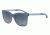 Armani EA4075 Sunglasses 55054L-57 - Opal Azure Blue Frame, Light Grey Grad Dark Blue Lenses