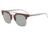 Armani EA4093 Sunglasses 5577/1-52 - Matte Bordeaux Frame, Grey Lenses