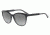 Armani EA4101F Progressive Prescription Sunglasses EA4101F-556611-56 - Lens Diameter 56 mm, Frame Color Black/tr Striped Grey