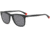 Armani EA4105F Sunglasses 500181-53 - Matte Black On Black Frame, Polar Grey Lenses