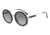 Armani EA4106 Sunglasses 500111-51 - Black Frame, Grey Gradient Lenses
