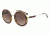 Armani EA4106 Sunglasses 502613-51 - Dark Havana Frame, Brown Gradient Lenses