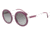 Armani EA4106 Sunglasses 561111-51 - Opal Violet Frame, Grey Gradient Lenses