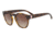 Armani EA4113F Sunglasses 502613-51 - Dark Havana Frame, Brown Gradient Lenses