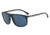 Armani EA4118 Sunglasses 569280-59 - Blue Rubber Frame, Blue Lenses