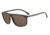 Armani EA4118 Sunglasses 569373-59 - Mud Rubber Frame, Brown Lenses