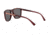 Armani EA4124 Bifocal Prescription Sunglasses, 57mm, Matte Opal Red, EA4124-57246P-57-BI