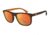 Armani EA4129F Sunglasses 5752F6-56 - , Orange Mirror Red Lenses
