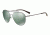Armani Exchange AX2023S Sunglasses 60886R-59 - Matte Gunmetal Frame, Light Green Mirror Petrol Lenses