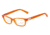 Armani Exchange AX3008 Eyeglass Frames 8014-49 - Clementine Transparent Frame