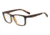 Armani Exchange AX3052 Prescription Eyeglasses, 54mm, Matte Brown / Havana, AX3052-8029-54-SV