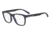 Armani Exchange AX3056 Eyeglass Frames 8278-53 - Matte Transparent Blue Navy