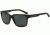 Armani Exchange AX4026S Sunglasses 812181-56 - Dk Olive Transp/matte Dk Olive Frame, Grey Solid Polarized Lenses