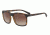 Armani Exchange AX4067S Sunglasses 823113-55 - Matte Havana Black Frame, Brown Gradient Lenses