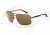 Arnette Bacon Sunglasses - Matte Brown w/ Black Walnut Temple Frame and Brown Lens AN3063-03