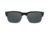 Arnette Dean Sunglasses, Fuzzy Black &amp; Silver Wire Frame, Polarized Grey Lens-AN4205-02