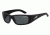 Arnette Quick Draw Sunglasses, Fuzzy Black Frame, Polarized Grey Lens AN4178-07
