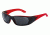 Arnette Quick Draw Sunglasses, Matte Red/Black Fade Frame, Grey Lens AN4178-02