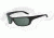Arnette Swing Plate Sunglasses - Matte Black Frame and Grey/Green Lens AN4160-01