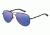 Arnette Trooper Sunglasses, Matte Black Frame, Purple Mirror Lens AN3065-01