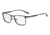 Arnette WOOT! S AN6116 Eyeglass Frames 696-53 - Black Rubber