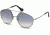 Balenciaga BA0085 Sunglasses - Shiny Light Ruthenium Frame Color, Smoke Mirror Lens Color