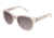Balmain 2008 Sunglasses - Frame IVORY/MATTE IVORY, Lens Color Brown Gradient BL200803