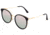 Bertha Brielle Polarized Sunglasses - Women's, Black/Rose Gold, One Size, BRSBR040RG