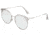 Bertha Brielle Polarized Sunglasses - Women's, Clear/Clear, One Size, BRSBR040GY