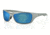 Bobster Bolt Sunglasses, Silver Frame, Blue Mirror Anti-fog smoked EBOL002S