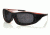 Bobster ZOE Sunglasses - Black/Red Frame, Anti-Fog Smoked Lens BZOE301