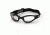 Bobster Folding Goggles Crossfire with Black frame, Clear lenses BCR002