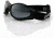 Bobster Crossfire Small Folding Goggles with Black Frame