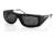 Bobster Defector Sunglass, Matte Black Frame, Removable Foam EDEF001