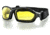 Bobster DZL Goggles - Black Frame w/Anti-fog Yellow Photochromic Lens BDZL001Y 