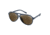 Bobster Bobster Maverick Sunglasses, Matte Navy Frame, Brown/Silver Lens, BMAV103HD