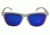 Body Glove BG 10 Sunglasses, Clear with Clear Rubberized Frogskin Frame, BLU RV Polarized Lens, Polarized, 10224584.QTM