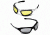 Body Specs String 8 Bit Baruffaldi Sunglasses with Aluminum Frame, Ocular-Grey Lens