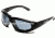 Body Specs BSG-2 Goggles, Black Frame / Smoke-Green Lens, w/ Clear &amp; Light Rust Lens Extra Lens Sets