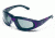 Body Specs BSG-2 Goggles, Frame &amp; Lens Choices Purple Passion Frame / Grey Lens, w/ Clear and Light Rust Extra Lens Sets