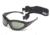 Body Specs BSG-3 Bifocal Prescription Sunglasses, Black Shiny Frame, BSG-3 BLACK SHINY FRAME.13BI