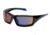 Body Specs BSS-96 Single Vision Prescription Sunglasses, Black Frame, BSS-96 BLACK FRAME.13SV